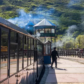 Train Station of the End of the World, Ushuaia, Argentina.
