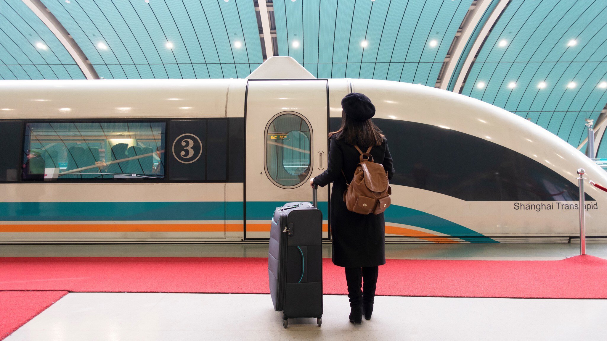 Train station in Shanghai