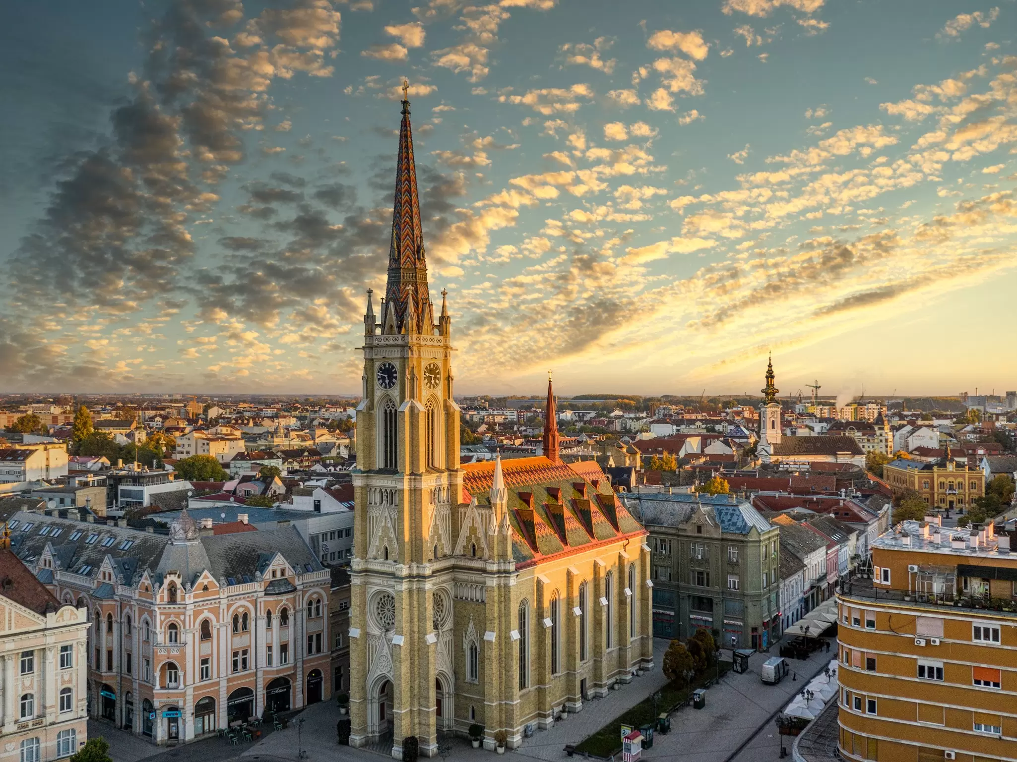 From mountains and gorges to vibrant cities like Novi Sad (pictured), plan your trip to Serbia with this guide for first-time visitors. Getty Images