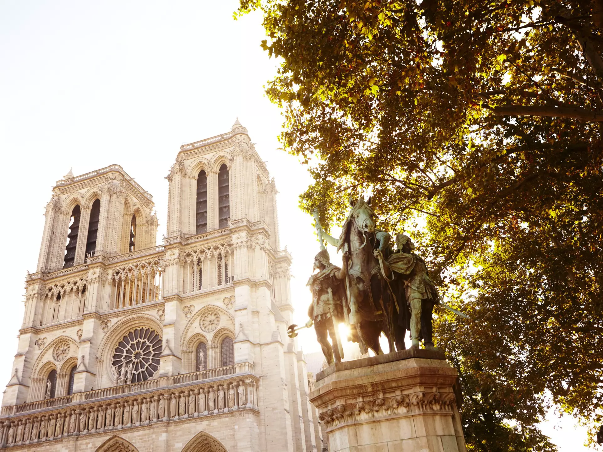 Equestrian statue outside Notre Dame.
LP Traveller Magazine, Issue 64, Paris, 21 Fun things to do in Paris, Extras, Lonely Planet Traveller Magazine