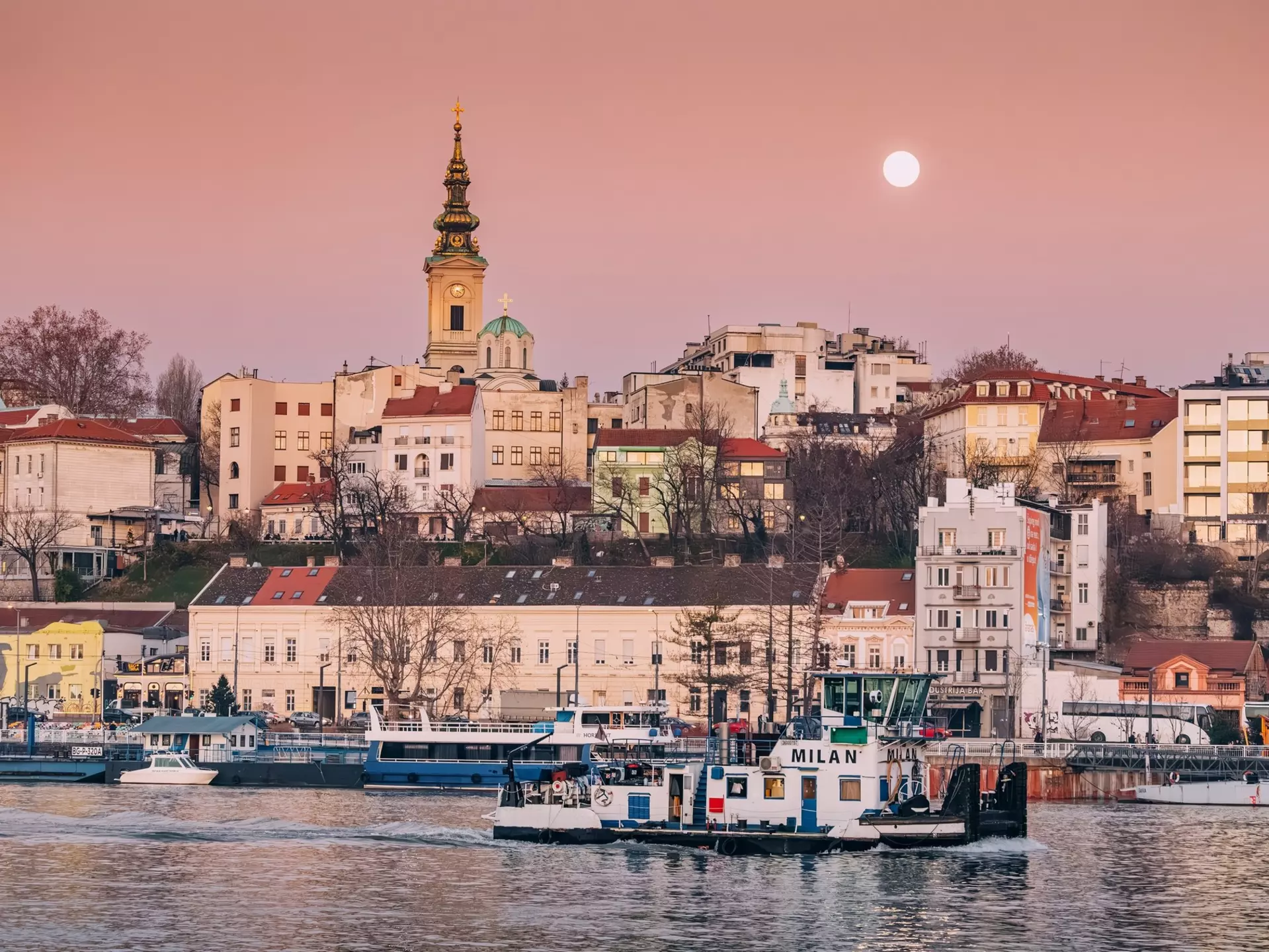 The Belgrade skyline. frantic00/Shutterstock