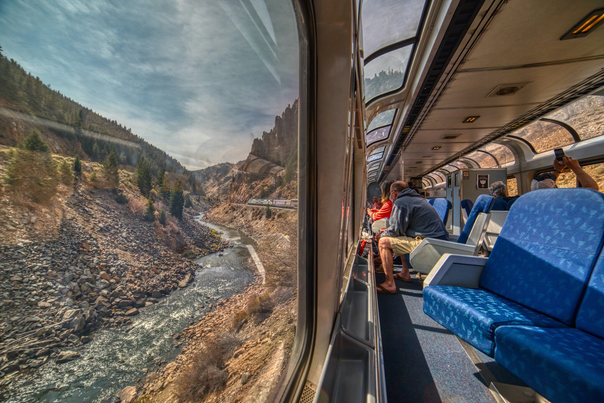Use your Amtrak USA Rail Pass to take in the country’s staggering scenery from the comfort of an observation car © Jacob Boomsma / Shutterstock