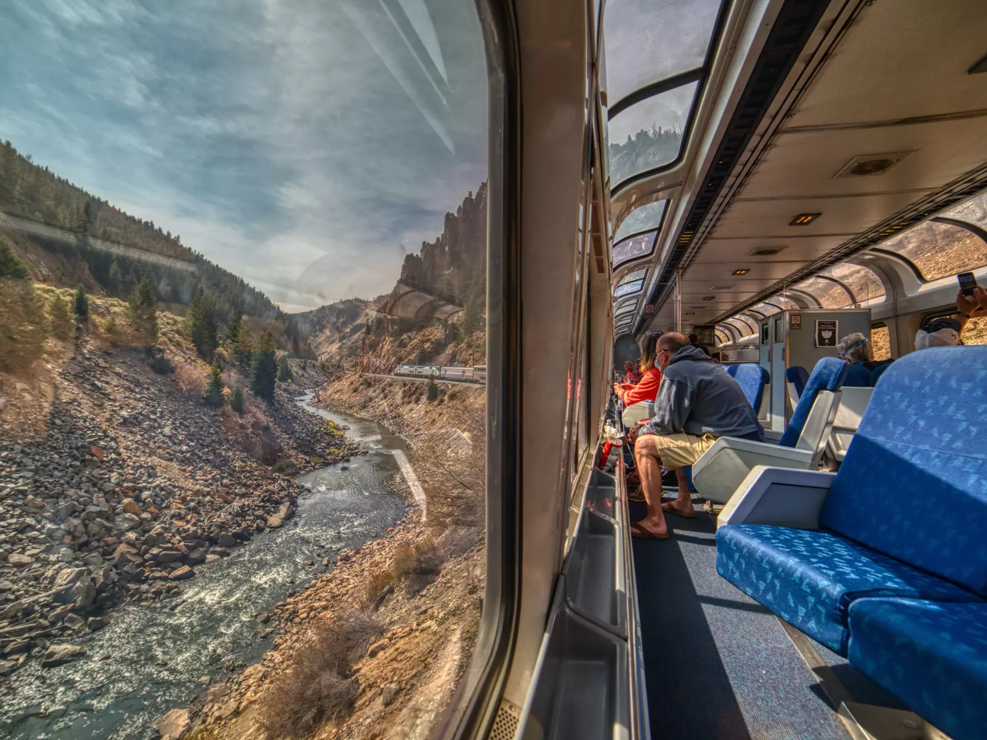 Use your Amtrak USA Rail Pass to take in the country’s staggering scenery from the comfort of an observation car © Jacob Boomsma / Shutterstock