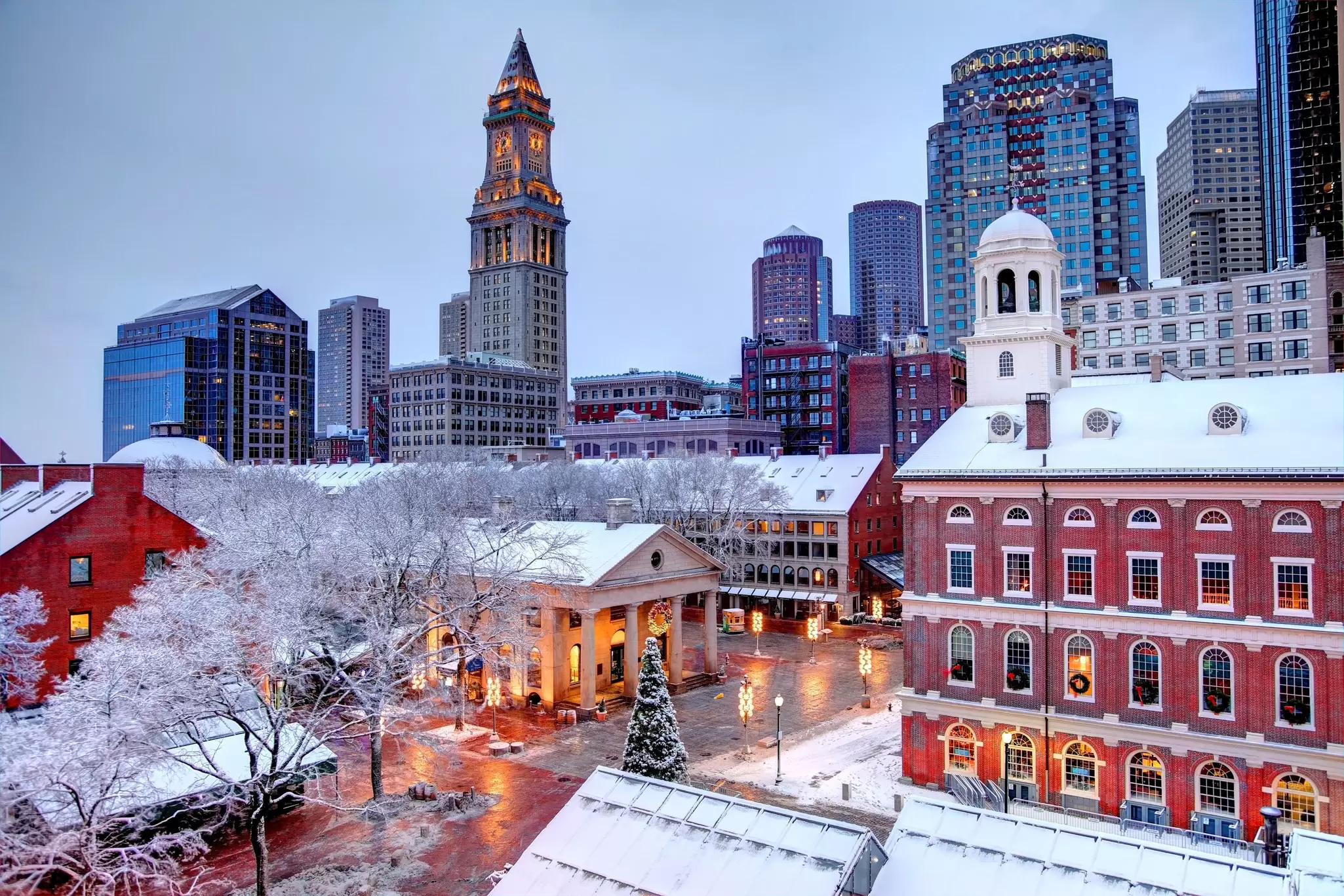 From Charlestown in the north to Hyde Park in the south, from West Roxbury to East Boston, here’s what to do in winter in each of Boston’s neighborhoods © Denis Tangney Jr/Getty Images