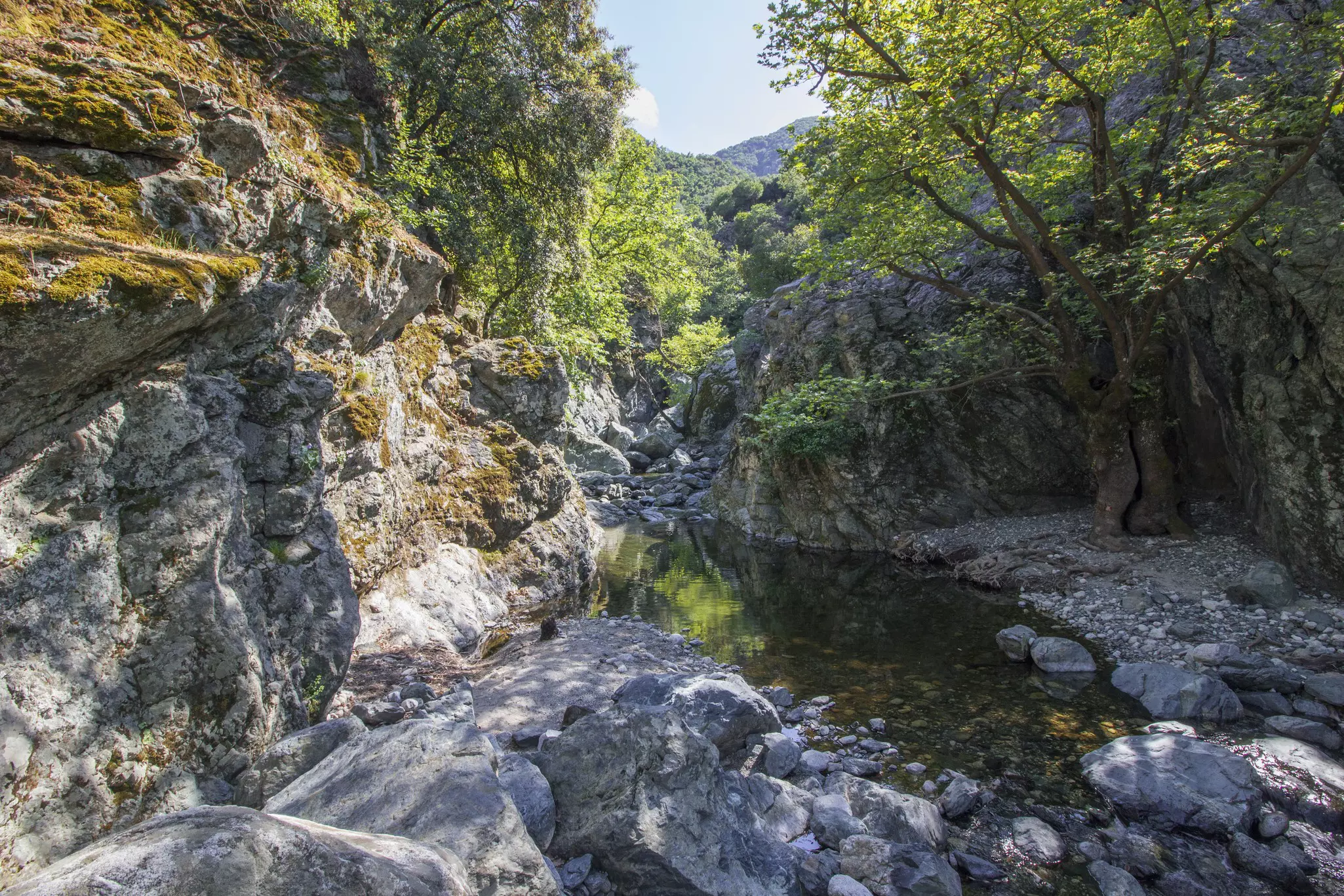Samothraki is dotted with amazing natural swimming pools locally known as <em>vathres</em> © Getty Images