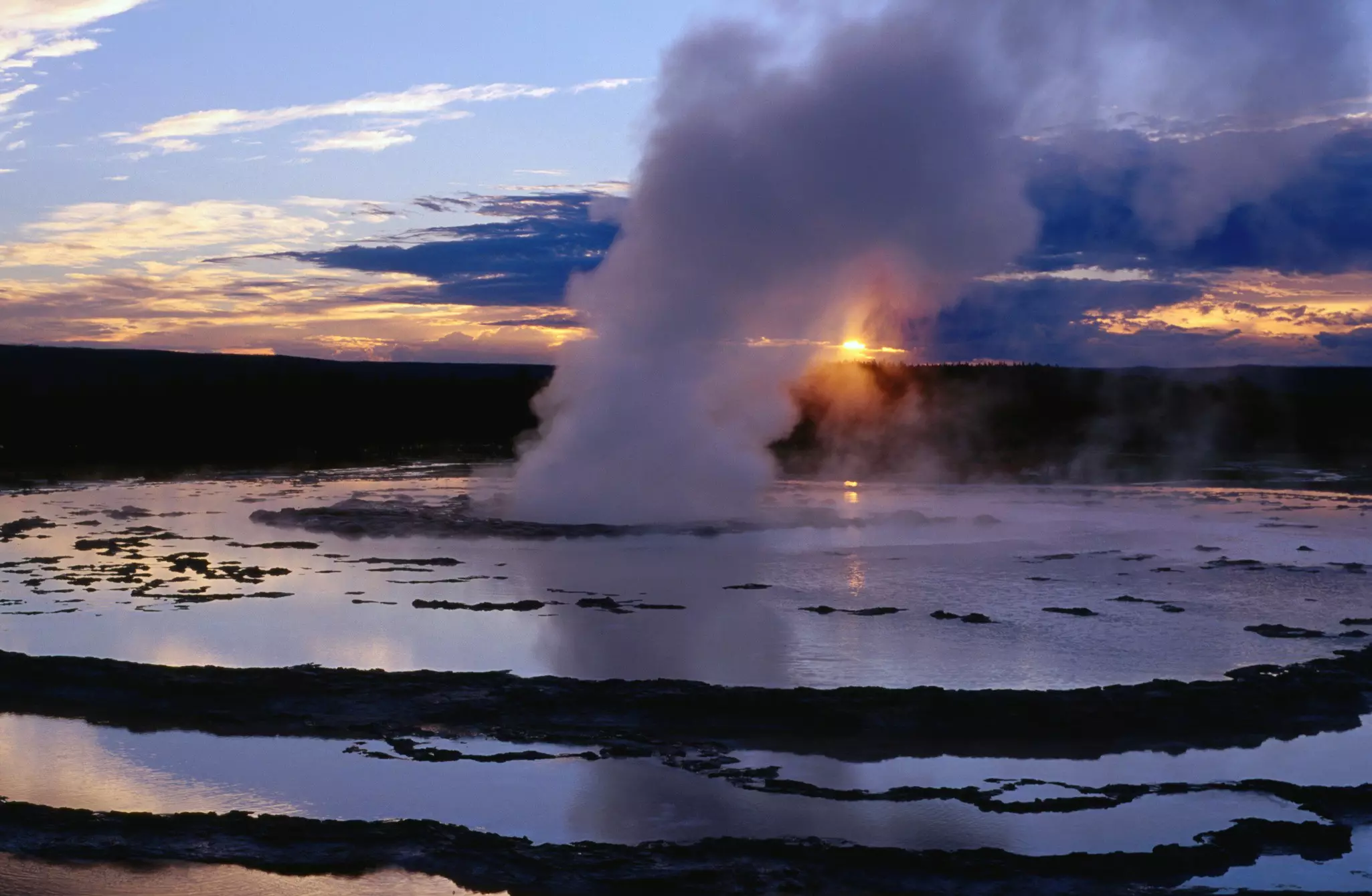 Firehole in Yellowstone is deemed safe for swimming © Carol Polich/Lonely Planet