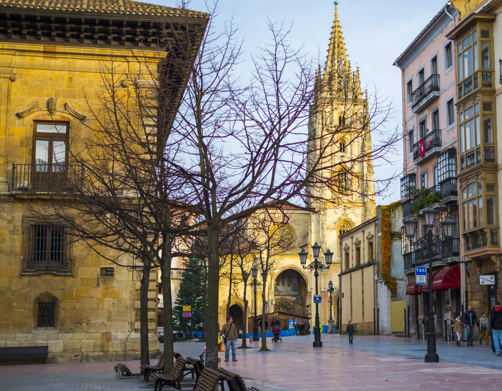 Spain, Asturias, Oviedo, San Salvador Cathedral