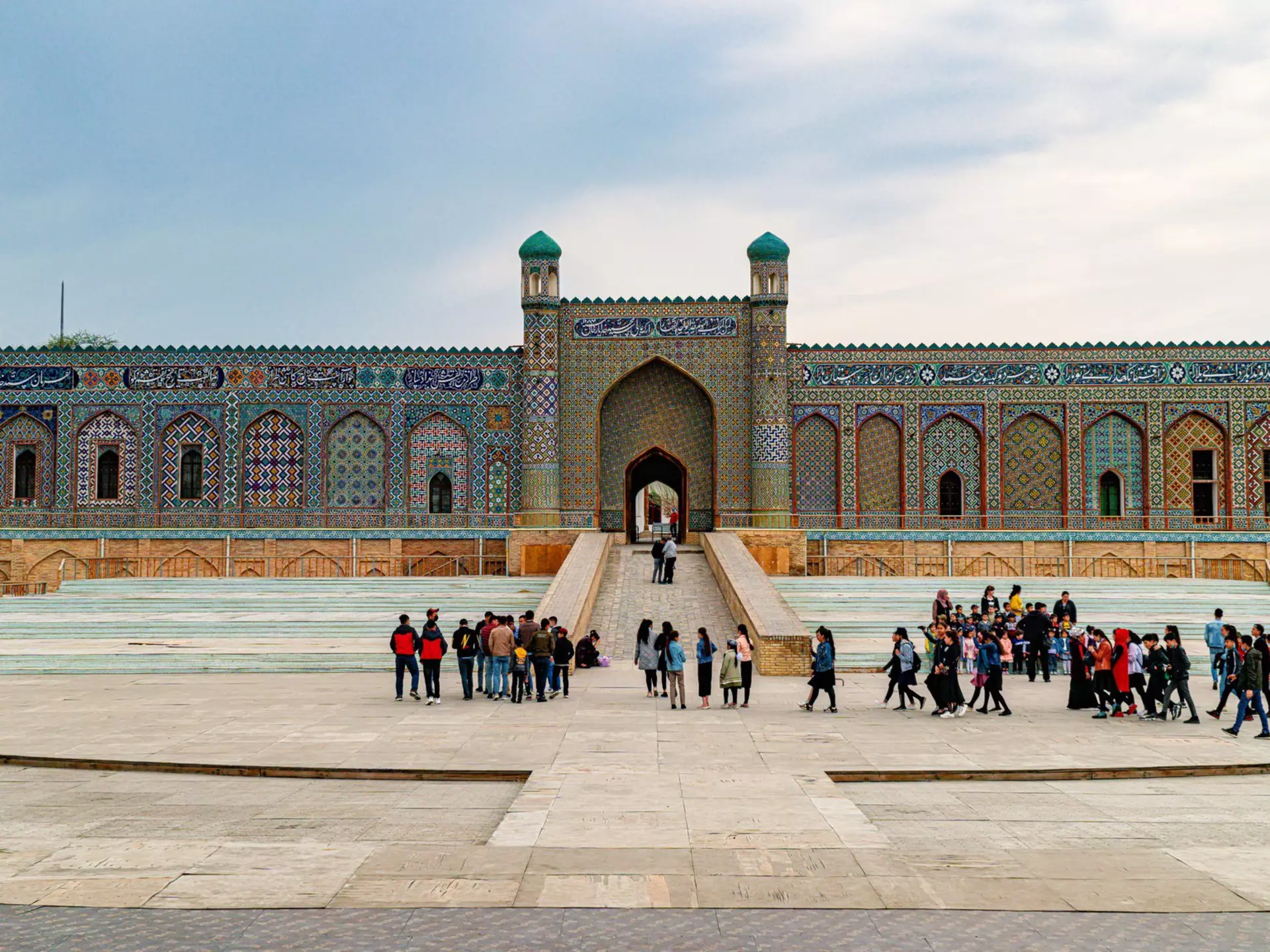 Khan’s Palace in Kokand is one of the unmissable cultural sites in Uzbekistan's Fergana Valley. eranicle/Getty Images