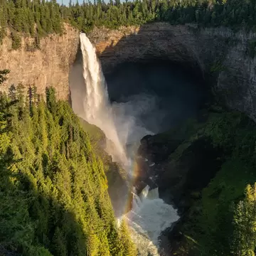 Helmcken Falls in Provincial Park Canada