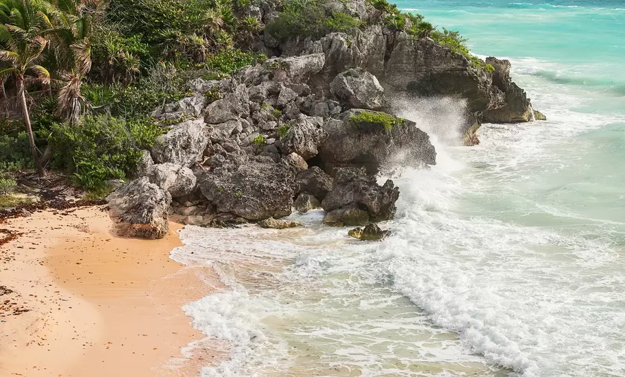 Mayan Ruins in Tulum Mexico, License Type: media, Download Time: 2025-09-16T17:51:07.000Z, User: rhylton_redventures, Editorial: false, purchase_order: 65050 - Digital Destinations and Articles, job: Lonely Planet, client: social, other: Rhianydd Hylton