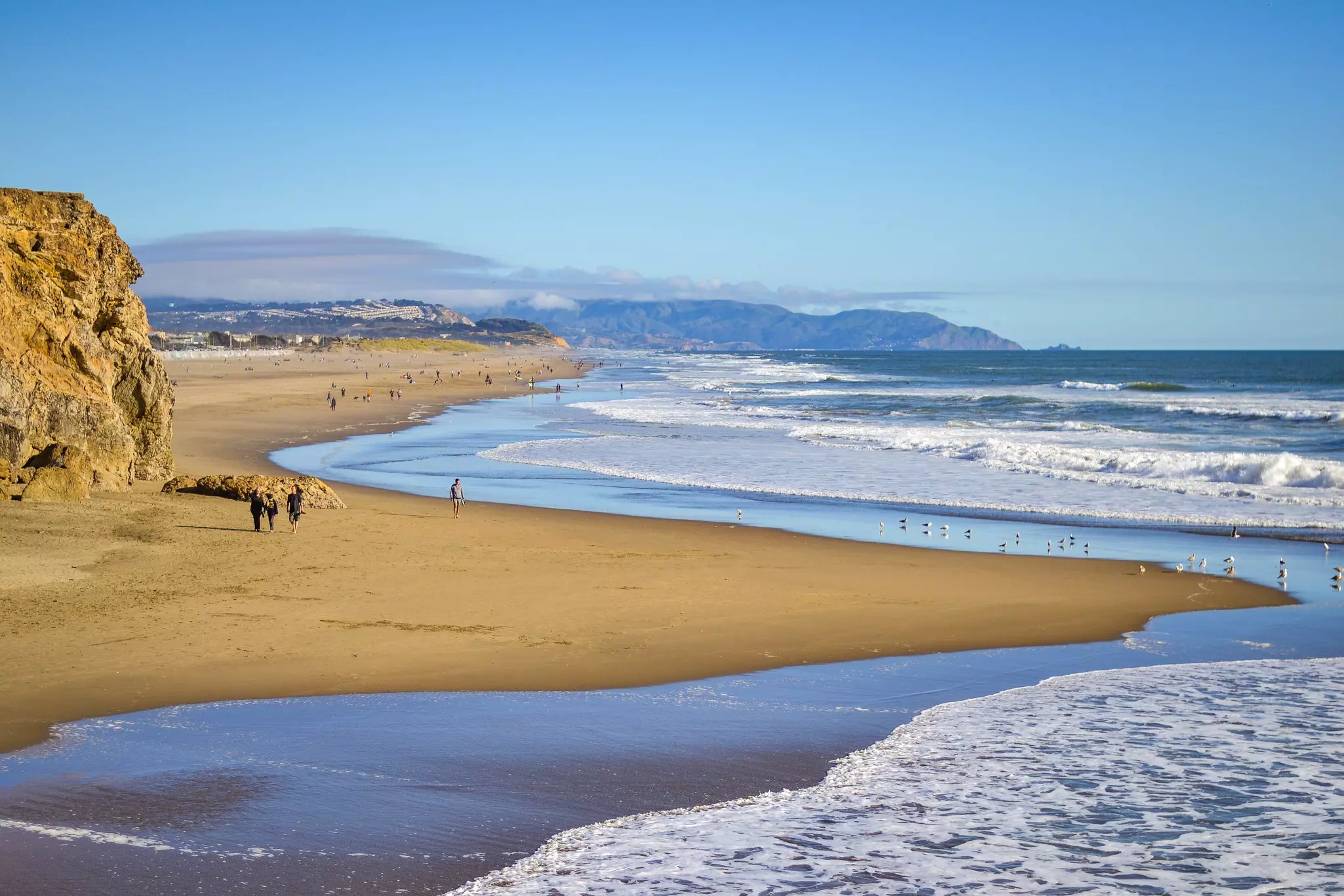 Follow trails or walk along the beach at windy Lands End © Merrick Panes / Shutterstock