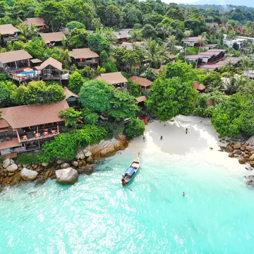 Aerial view of beautiful beach in Satun province, Thailand. Lipe Island of Heaven.
1166081398
beach, blue, drone, island beach, ko lipe, koh lipe, lipe, lipe island, ocean, sea