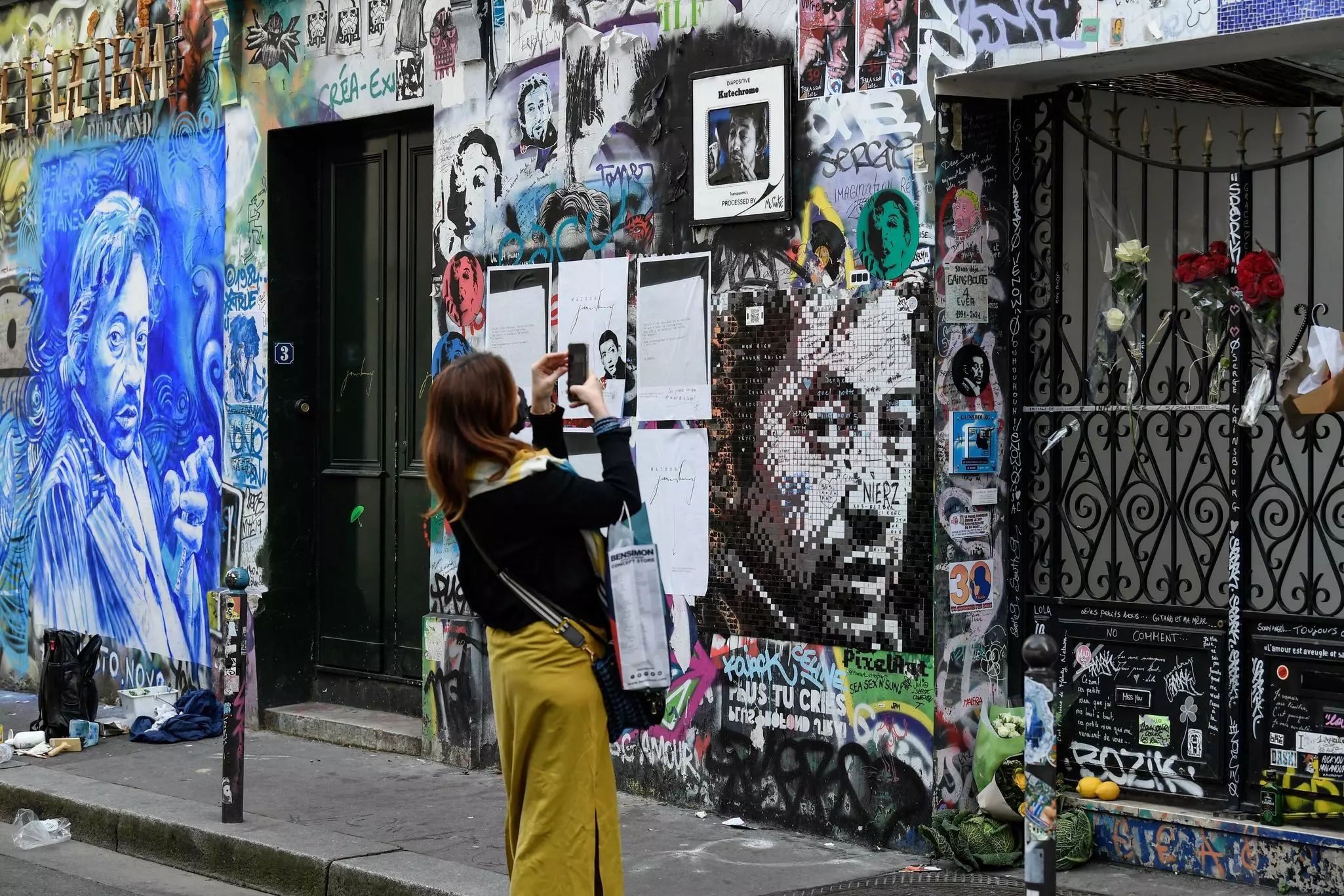 The house of singer-songwriter Serge Gainsbourg is sold out for visits in 2023 but new slots for 2024 open this month © Bertrand Guay / AFP / Getty Images