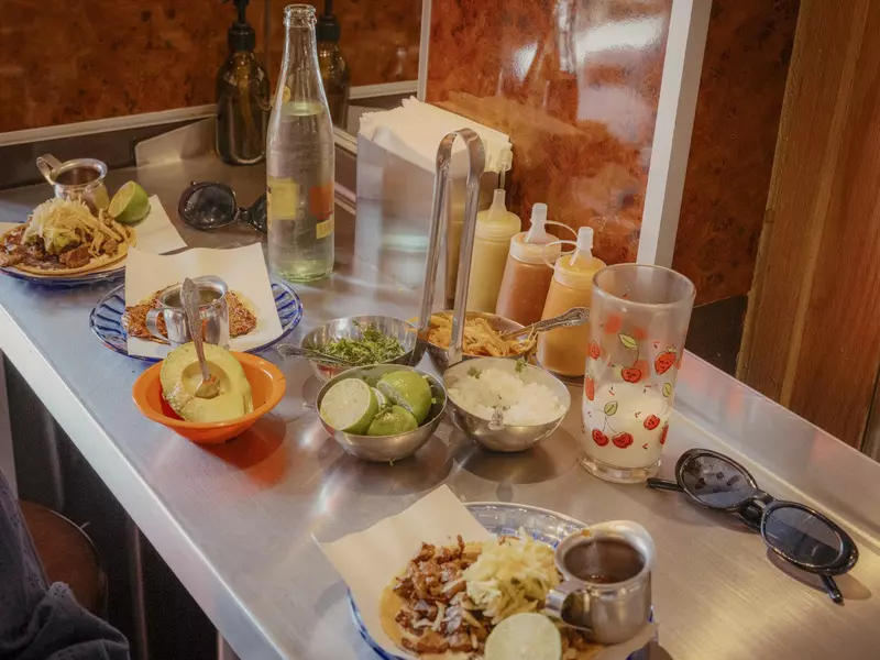 MEXICO CITY, MEXICO — May 2025
Lunch at Tacos del Valle, a restaurant located in the Roma Norte neighborhood