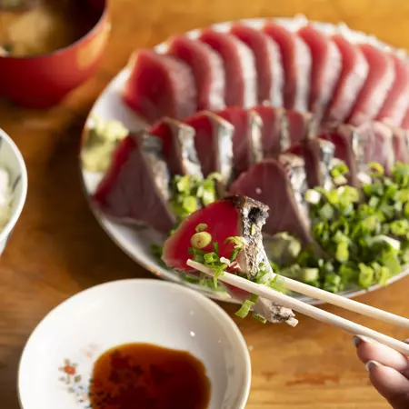 KOCHI, SHIKOKU, JAPAN. November 2024. 

Tanaka Fresh Fish Store, Kure Taisho Market. Historic town of Kure in Kochi