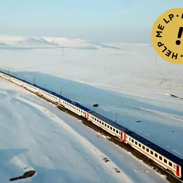 Turkey’s Dogu Express (or Eastern Express) crosses most of Anatolia, providing epic scenery over the 26-hour journey © Ozan Kose / AFP via Getty Images