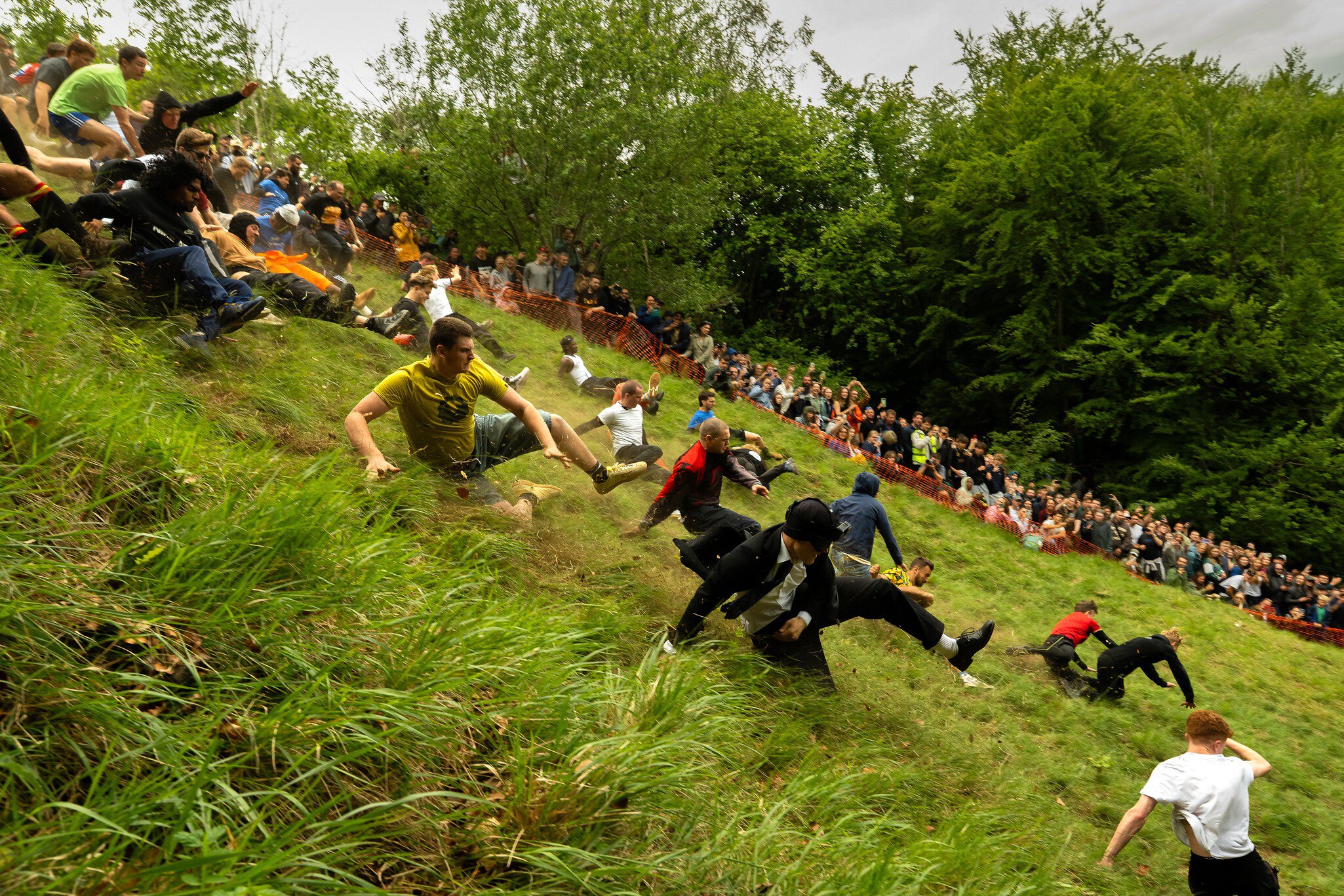 Gloucestershire Cheese Rolling participants