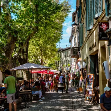 Avignon is famed for its medieval architecture, papal palace and annual theatre festival. TsTGraph/Shutterstock