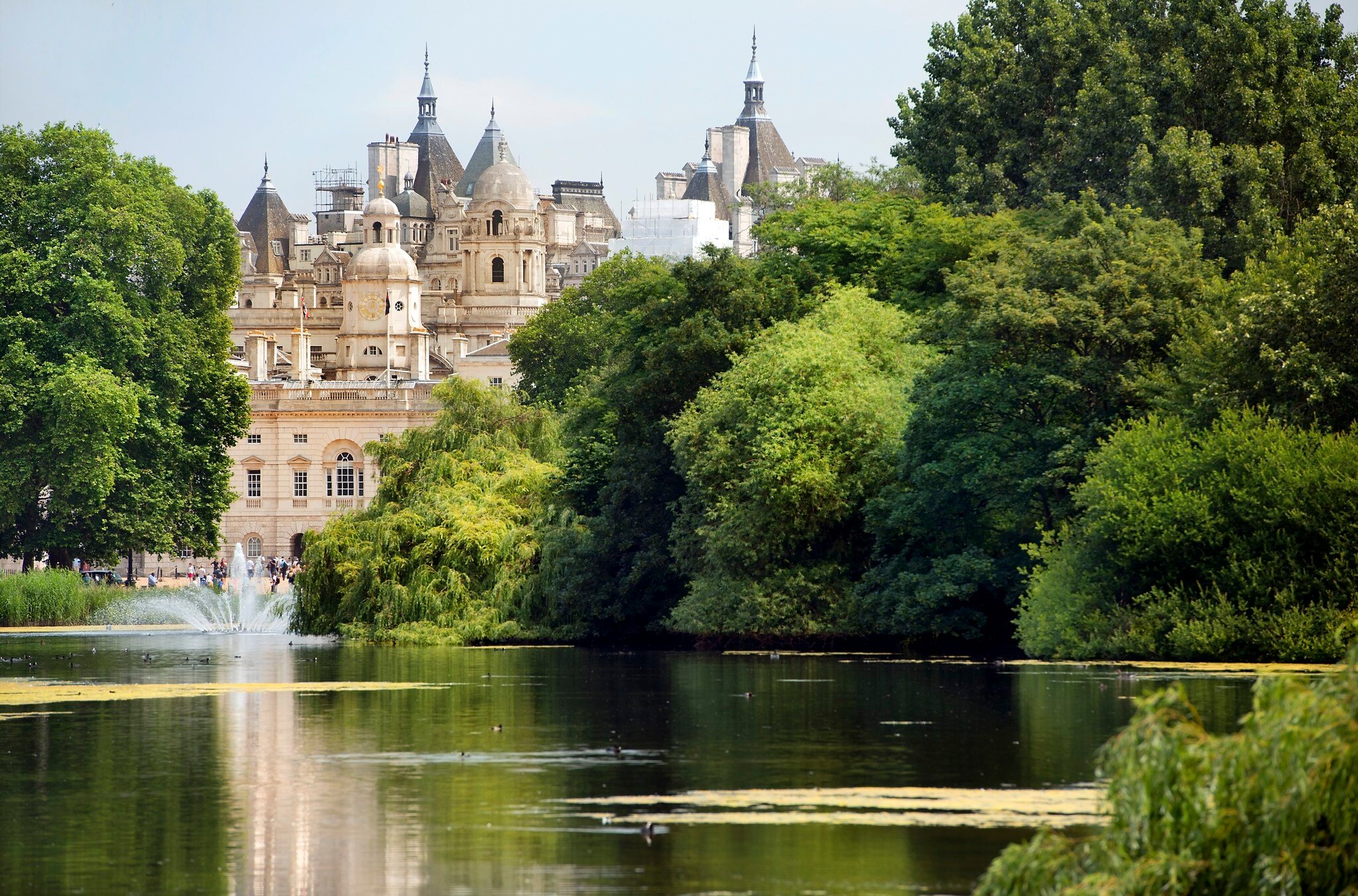 saint james park and Palace, london