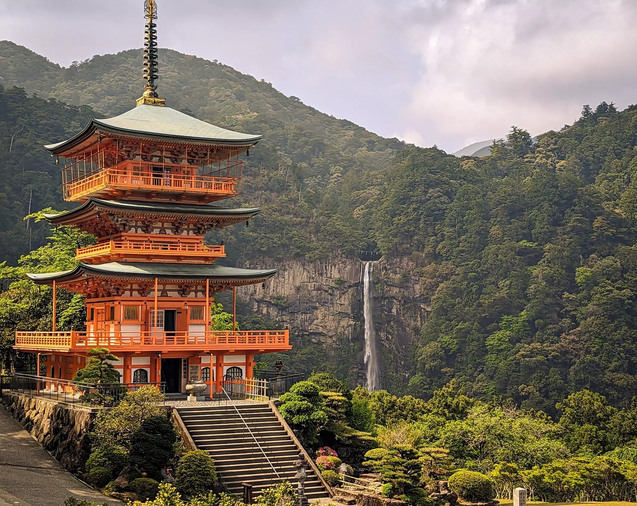 Pagoda on the Kumano Kodo trail