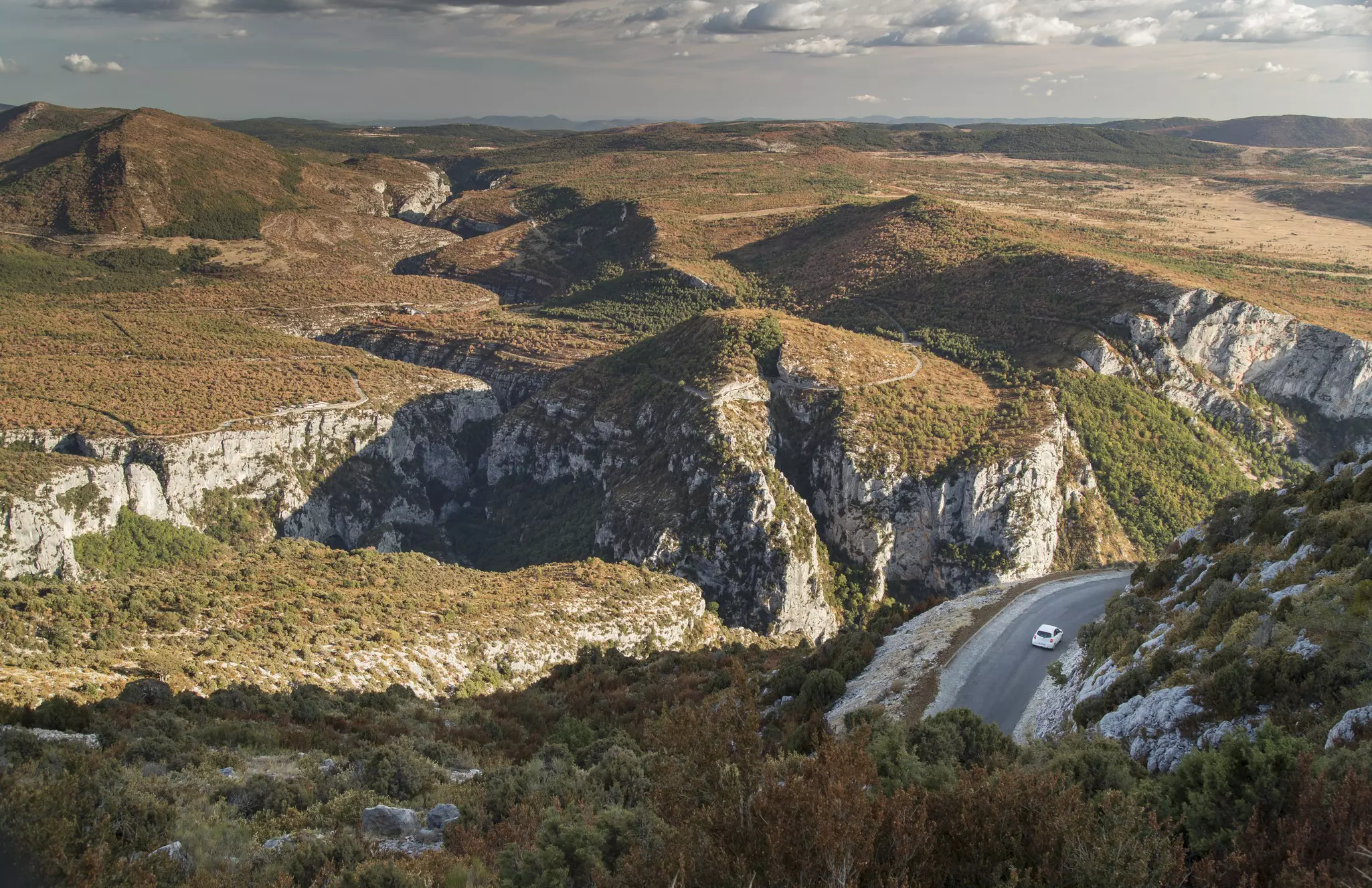 The Route des Crêtes (Route of the Ridges) runs along the north rim of the Gorges du Verdon. Philip Lee Harvey / Lonely Planet