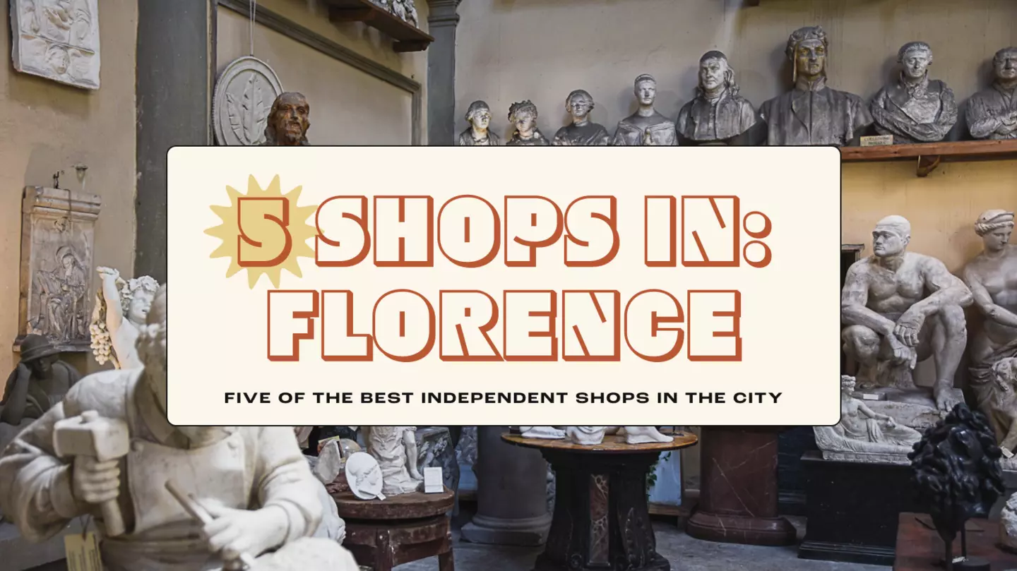 Florence is a city that celebrates its craftspeople © Angelo Zinna
