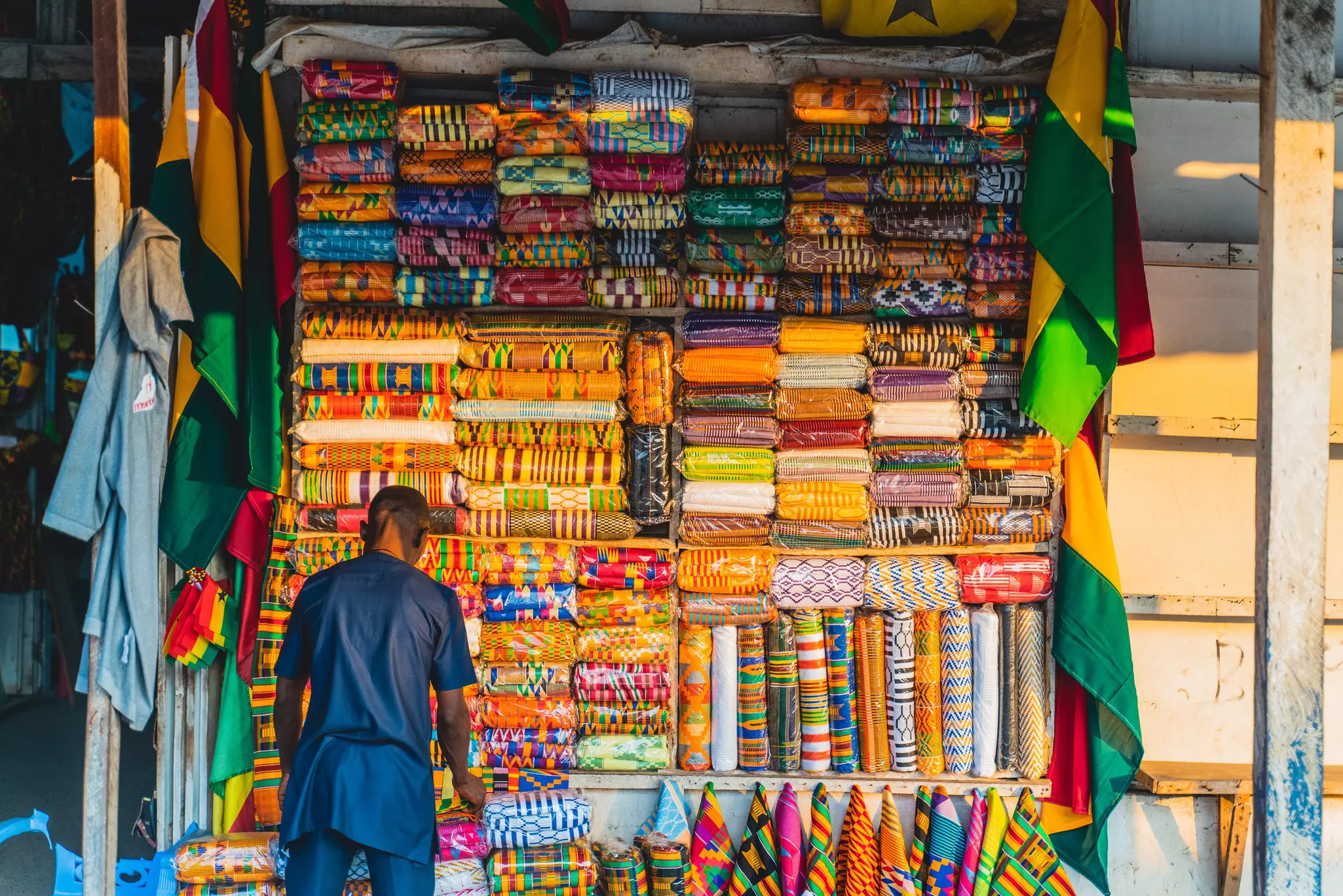 Credit and debit cards aren't widely accepted in Ghana, so whatever you're buying, you'll need cash © Steven Harewood / Shutterstock