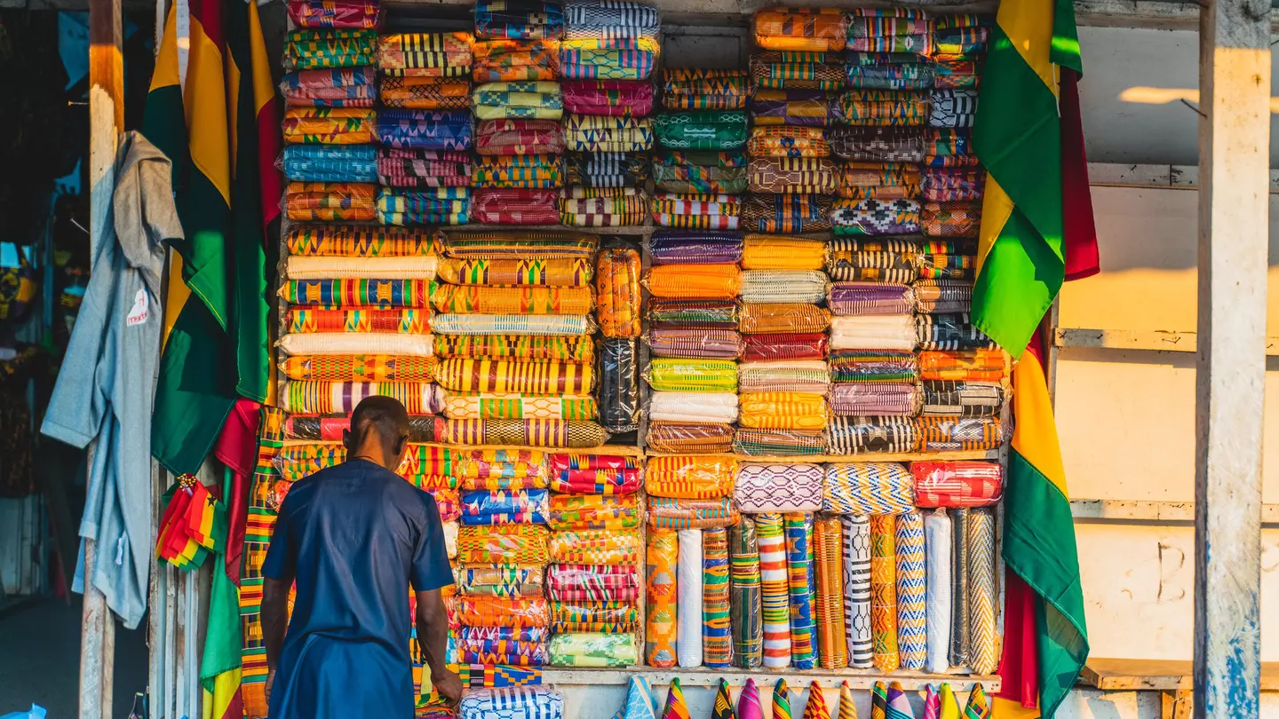 Credit and debit cards aren't widely accepted in Ghana, so whatever you're buying, you'll need cash © Steven Harewood / Shutterstock