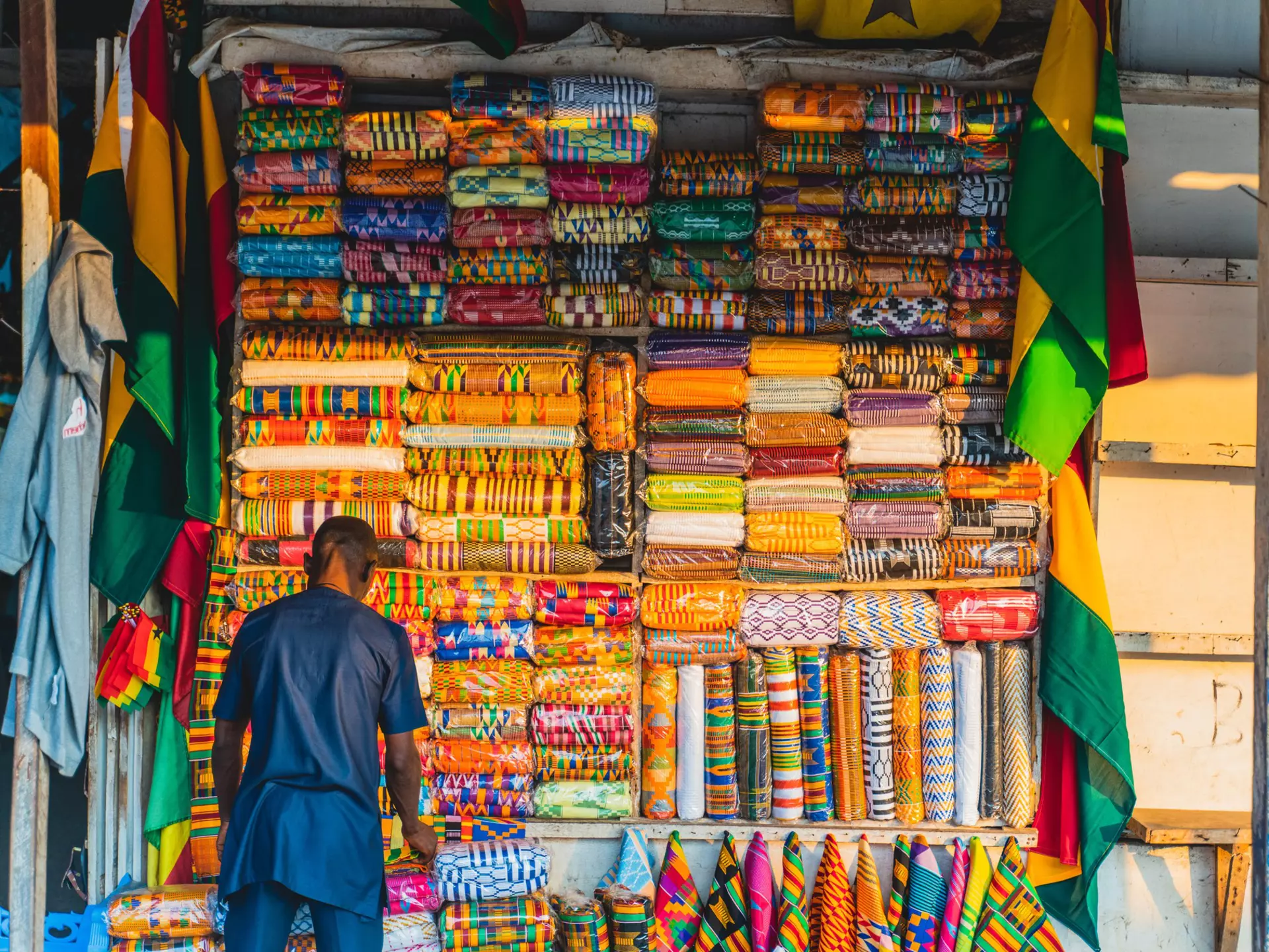 Credit and debit cards aren't widely accepted in Ghana, so whatever you're buying, you'll need cash © Steven Harewood / Shutterstock