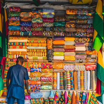 Credit and debit cards aren't widely accepted in Ghana, so whatever you're buying, you'll need cash © Steven Harewood / Shutterstock