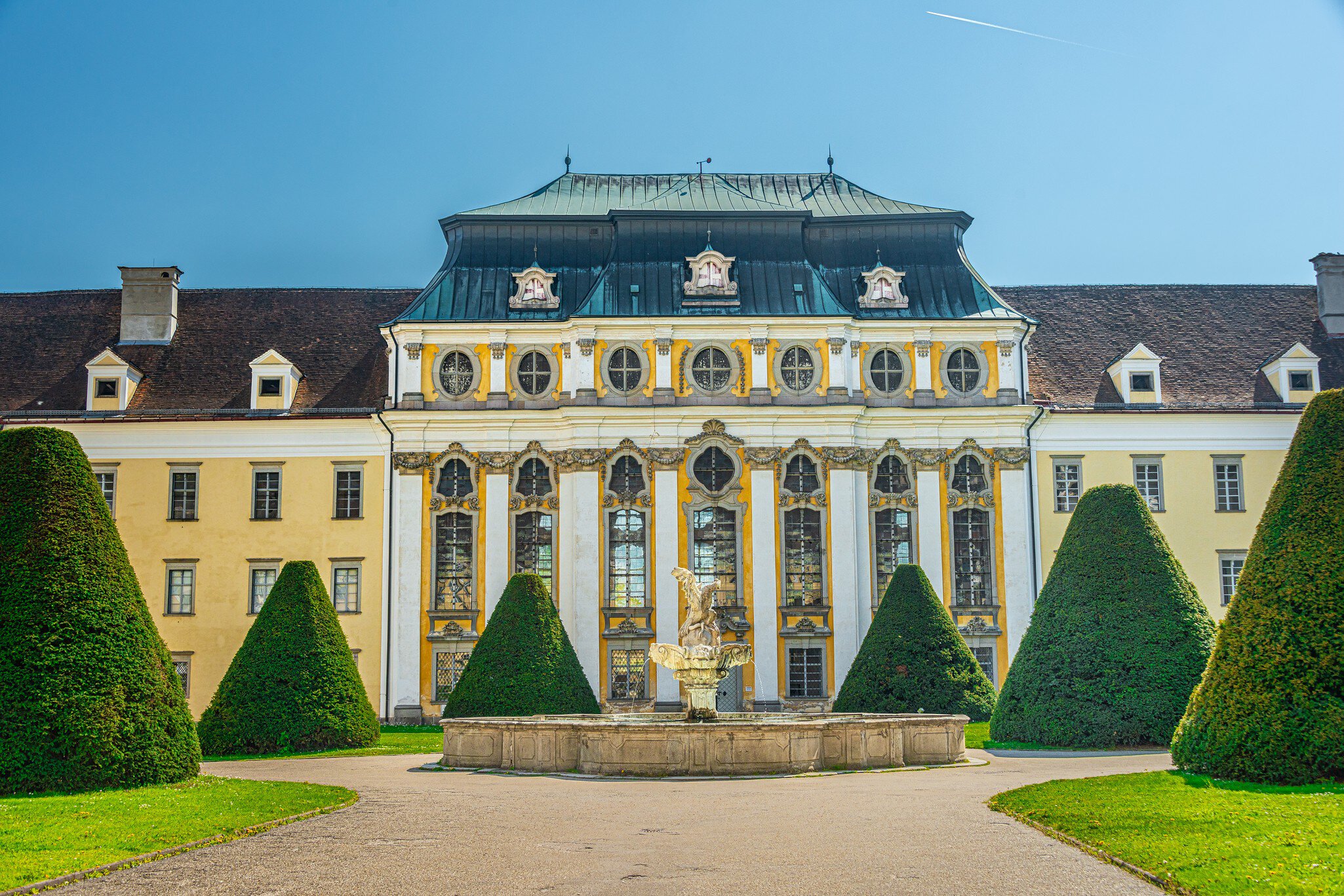 Impressions and Detail Views of the Monastery St. Florian in Upper Austria, near Linz