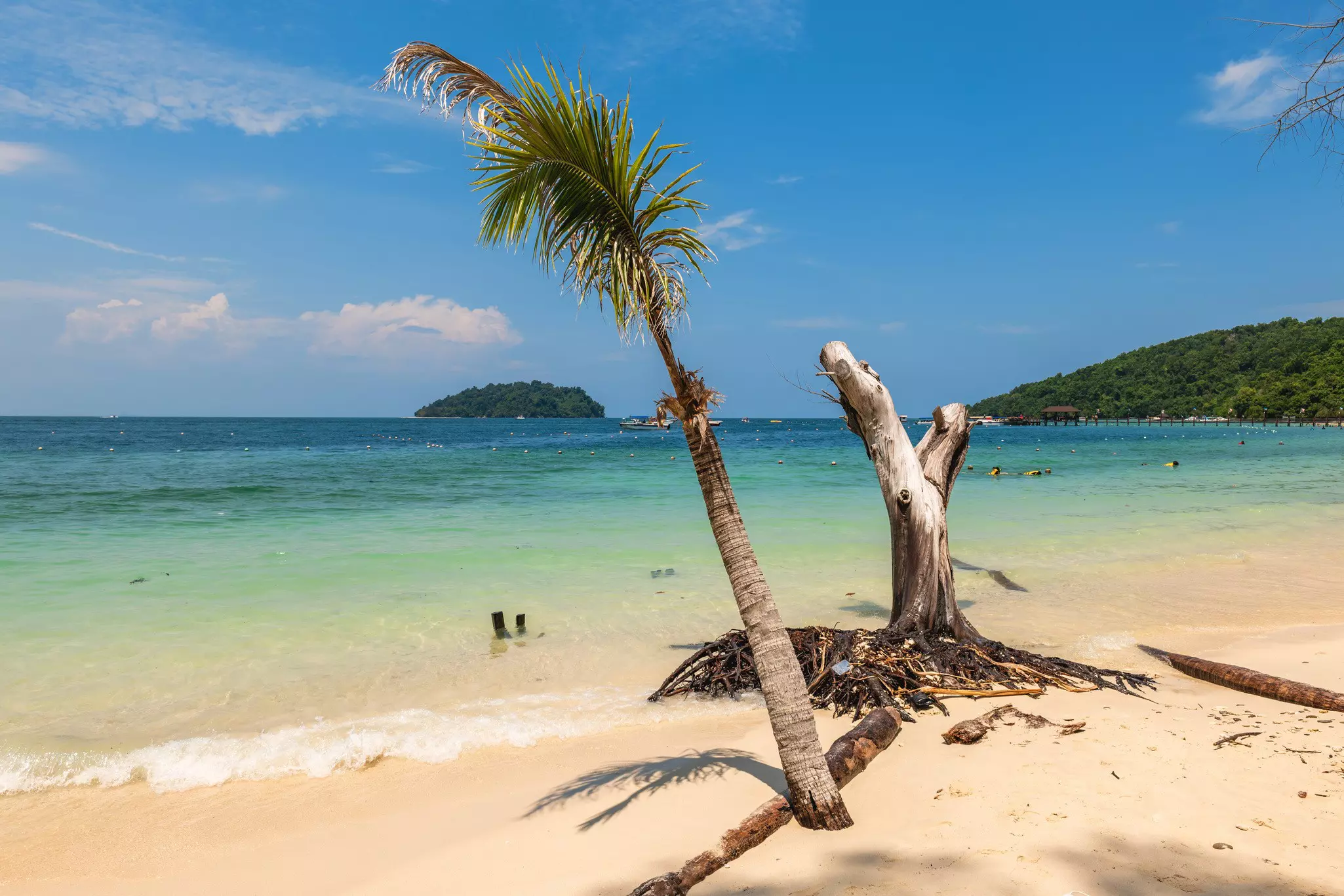 Manukan Island in Tunku Abdul Rahman National Park in Sabah, Malaysia. Jui-Chi Chan/Getty Images