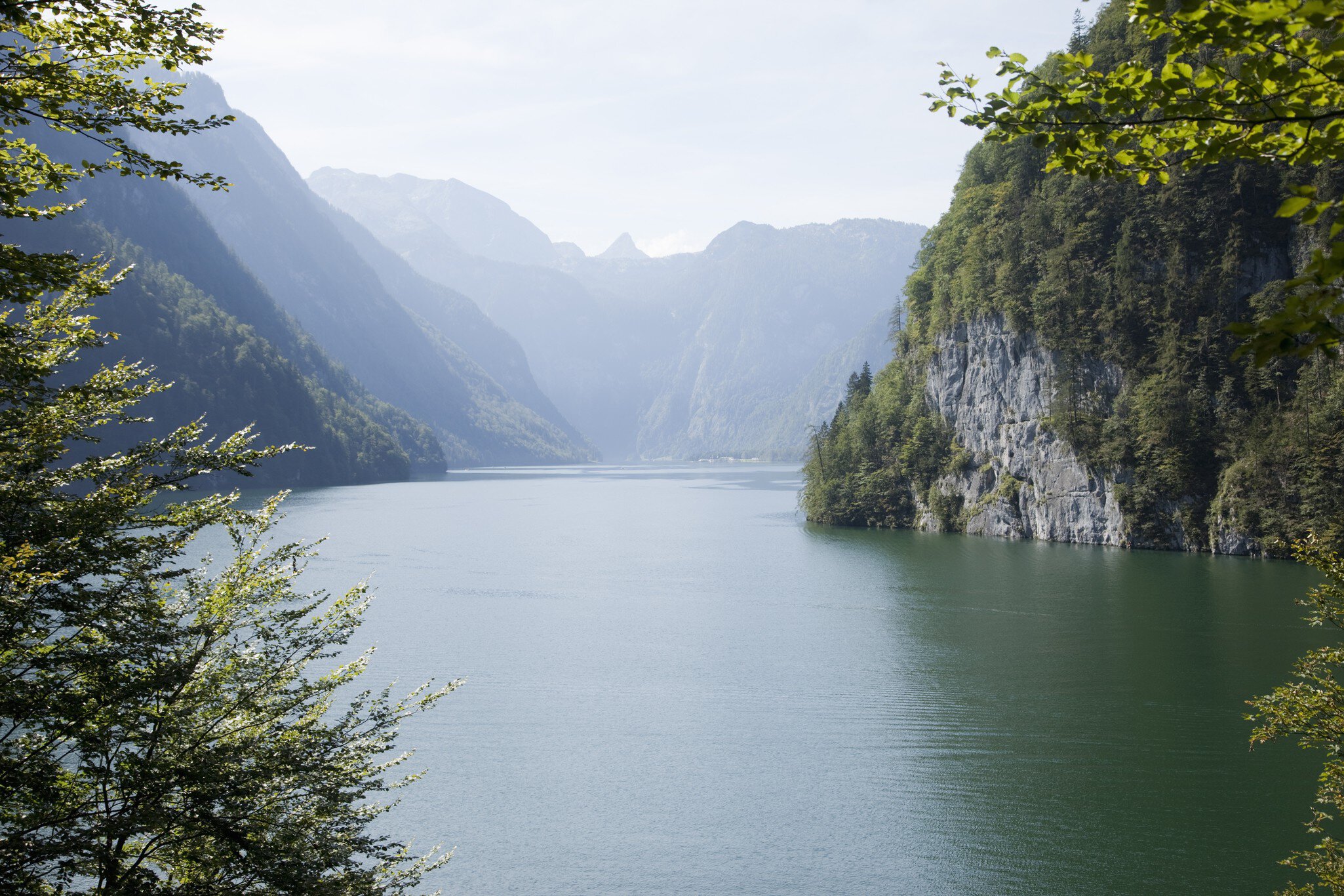 View at the Konigssee from Malerwinkel