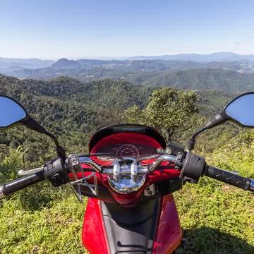 A motorbike in Thailand. Shutterstock/mzabarovsky