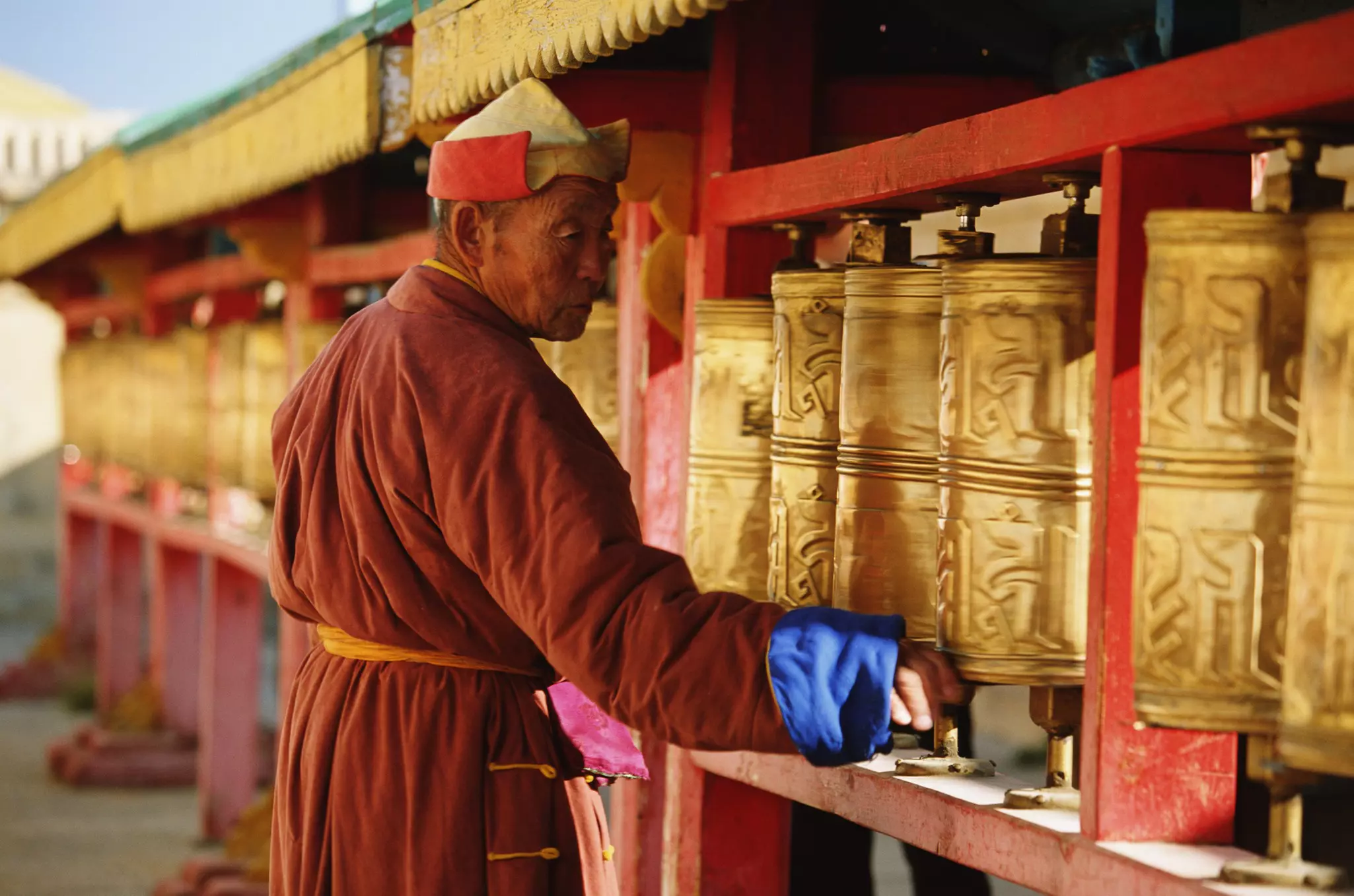 Take the opportunity to meditate and calm your mind at the monastery © Peter Adams / Getty Images