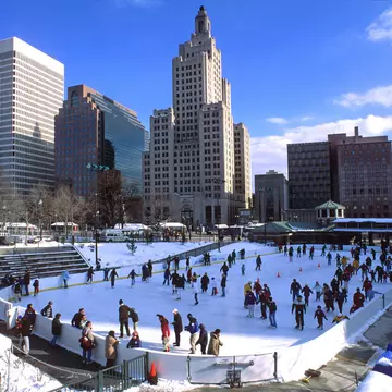 Providence in December is a winter wonderland © Tom Croke/Alamy