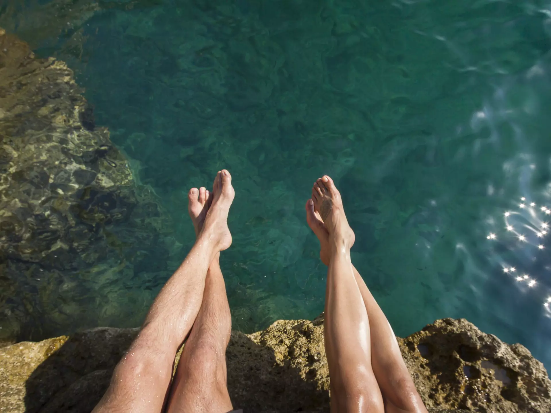 'Our allocated five minutes for gazing out to sea is up. Let's go, chop-chop' © Picturegarden / Getty Images