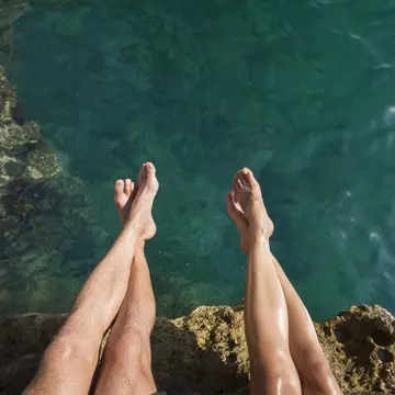 'Our allocated five minutes for gazing out to sea is up. Let's go, chop-chop' © Picturegarden / Getty Images