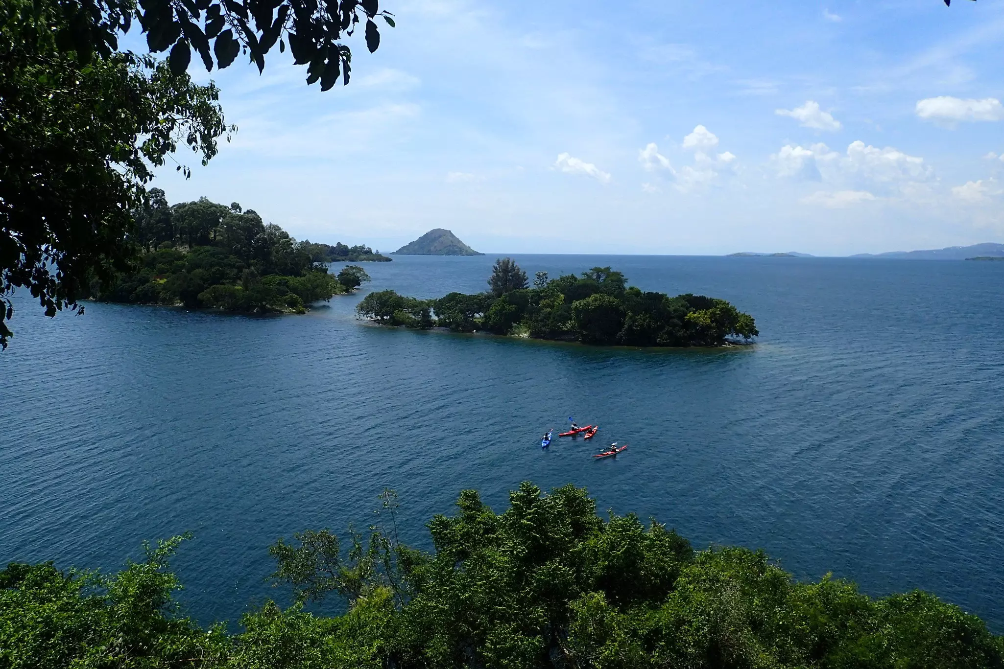 Lake Kivu is Rwanda’s largest body of water and a fantastic playing ground for outdoorsy types © Courtesy of Visit Rwanda