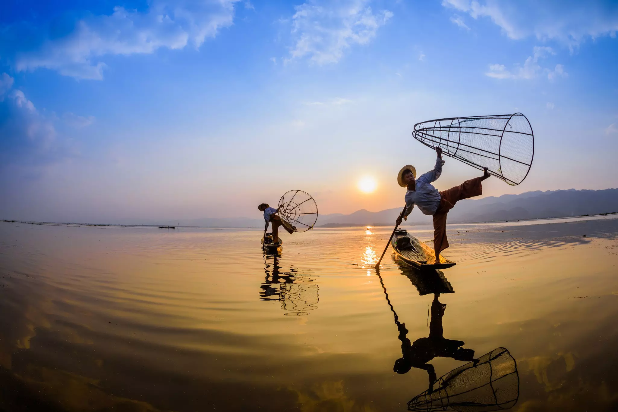 Fisher,Inle,Lake