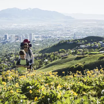 Mother with son and daughter hiking the Bonneville Shoreline Trail in the Wasatch Foothills above Salt Lake City.
683745549
1 to 2 years, 25 to 29 years, 4 to 5 years, active lifestyle, adventure, backpack, bonneville shoreline trail, boy, carrying on back, casual clothing, caucasian ethnicity, child, childhood, daughter, day, discovery, escape, exploration, family, female, freedom, getting away from it all, girl, great outdoors, happiness, hiking, journey, leisure, male, mother, nature, on the go, outdoors, rural, salt lake city, son, summer, toddler, togetherness, two people, united states of america, utah, warm weather, wasatch mountains, wearing, woman, young adult, young woman, Salt Lake City, Utah, USA