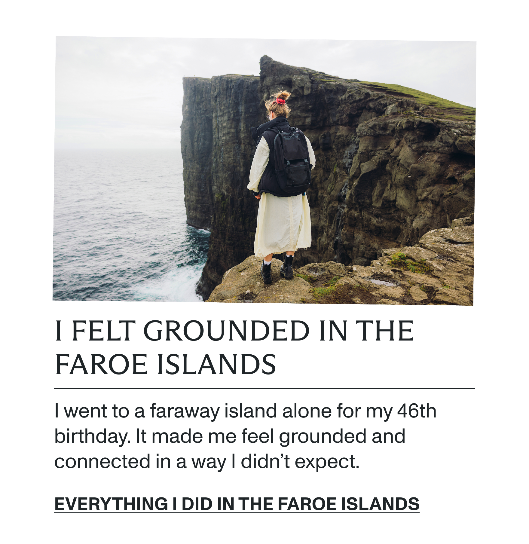 Everything I did in the Faroe Islands