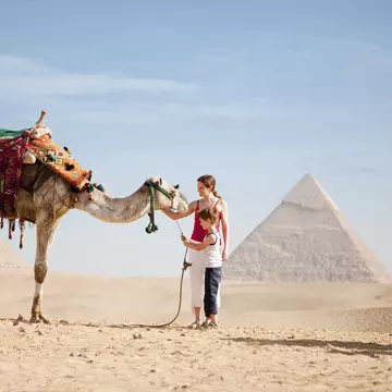 Ancient history is at your fingertips in Egypt, a great place to visit for families © Joshua Dalsimer / Getty Images