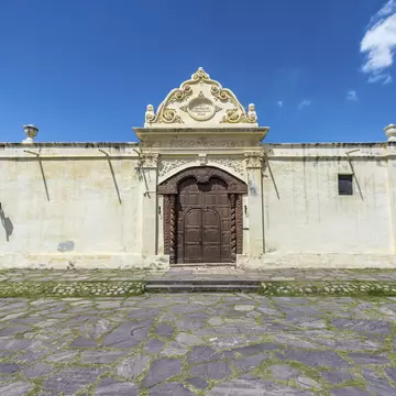 San Bernardo convent facade in Salta, Argentina.