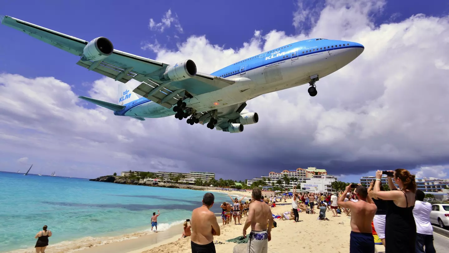 The airport at St Maarten is renowned for its extrenely low landing ©Matt Swinden/500px