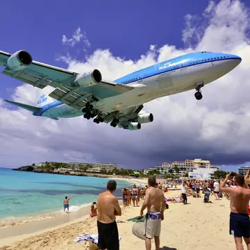 The airport at St Maarten is renowned for its extrenely low landing ©Matt Swinden/500px
