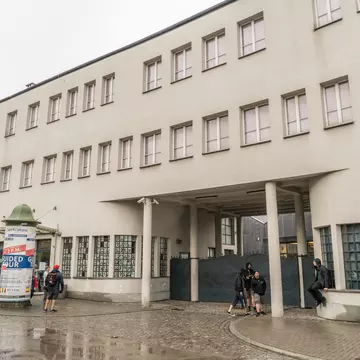 Krakau August 20th 2017: Tourists waiting to enter the former Schindler Factory