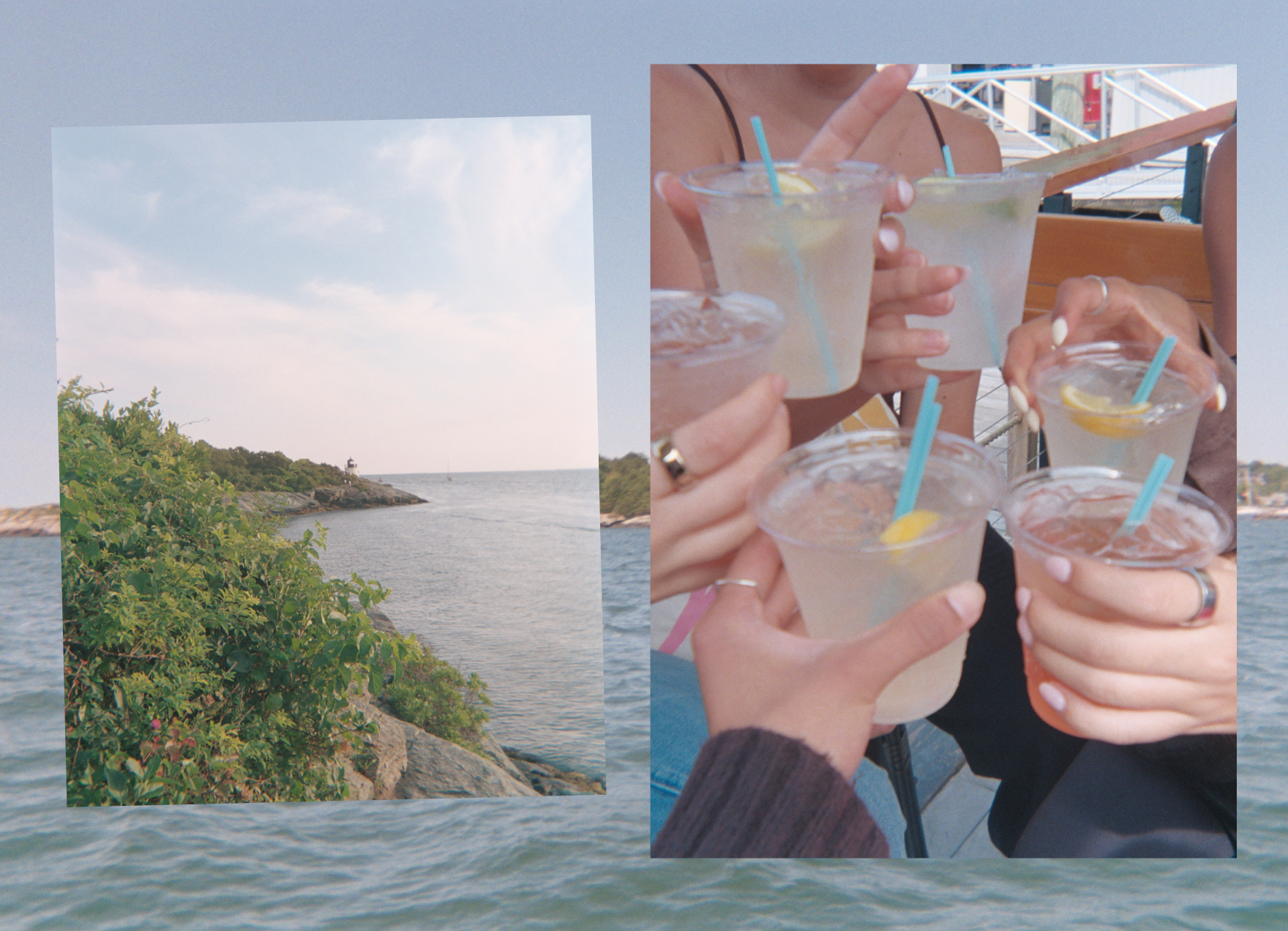 Cocktails and cliff walks in Newport