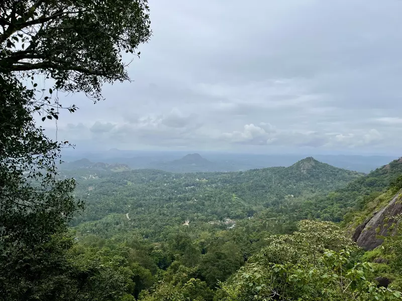 The view from Ambukutty Mala (Edakkal Caves)