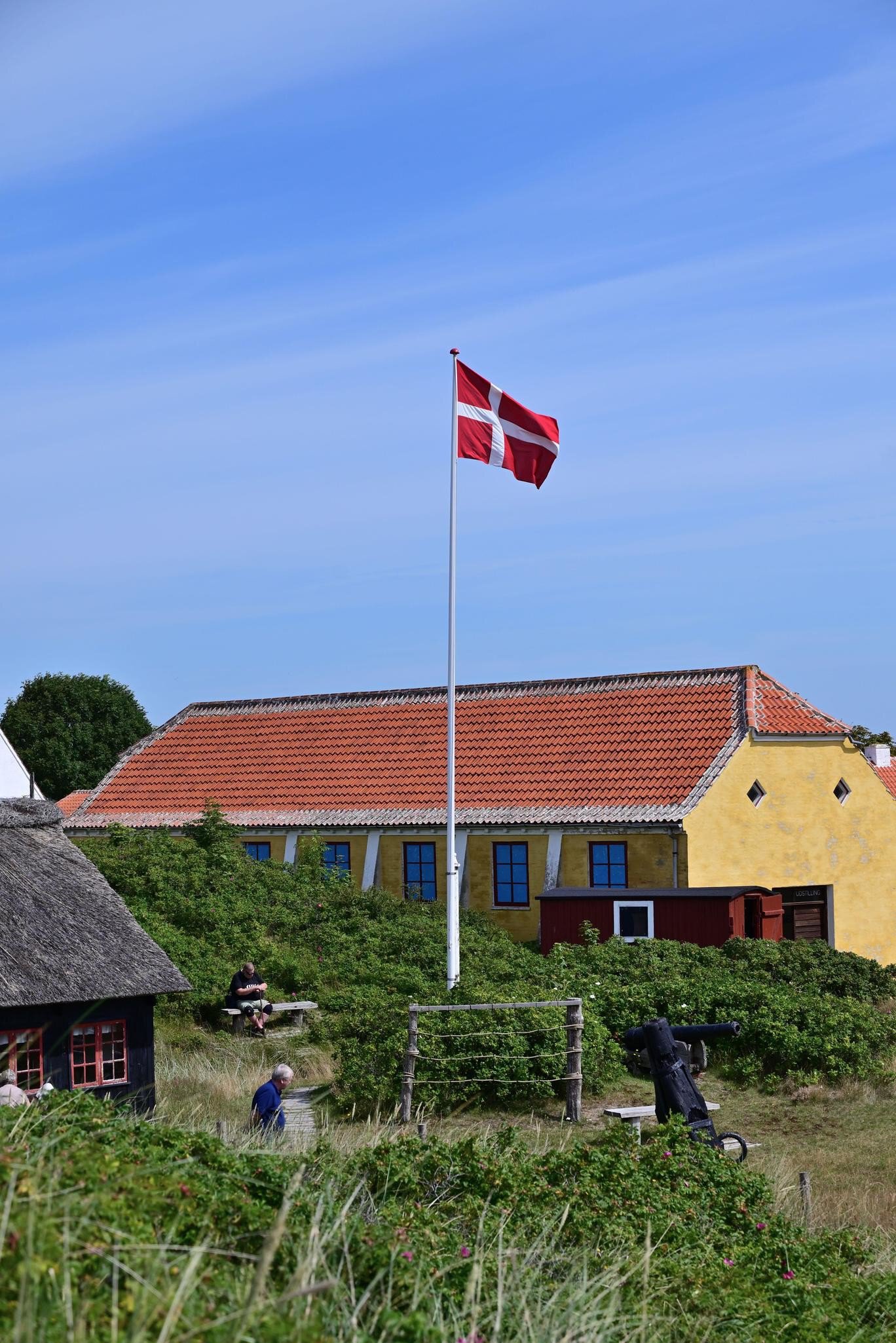 Town and Regional Open Air Museum (Skagen Kystmuseet) at Skagen, Denmark.